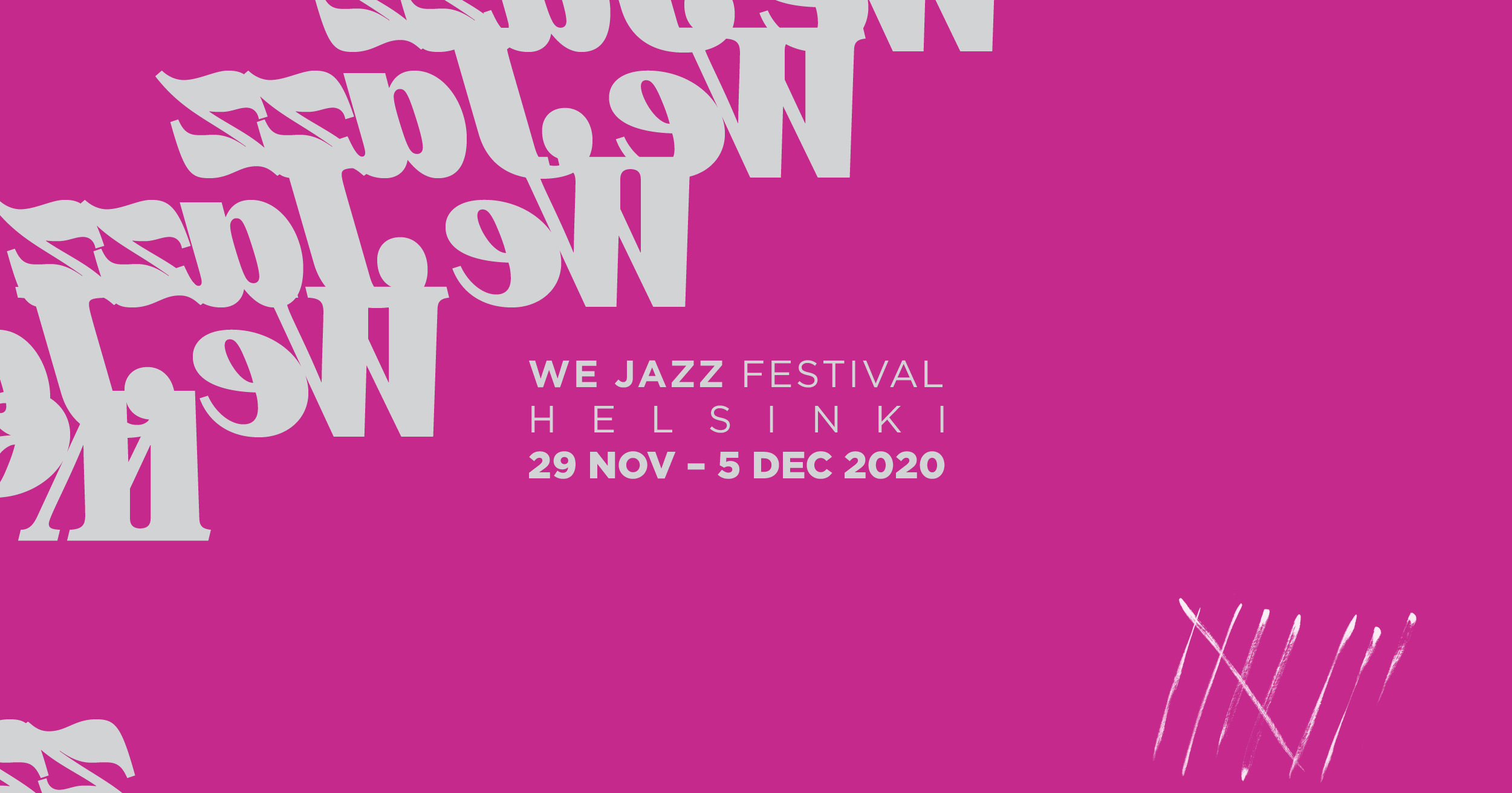 We Jazz 2020 Helsingissä 29.11.–5.12.