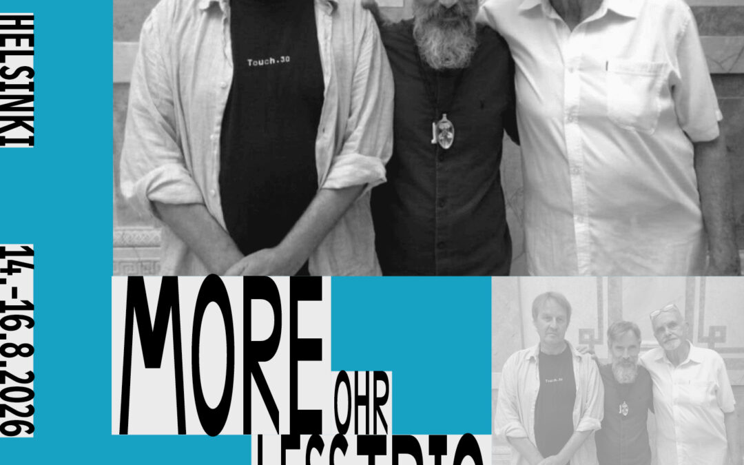 More Ohr Less Trio (Roedelius / von Hauswolff / Chaplin), Flow Festival, Helsinki (FI) 14.8.2026